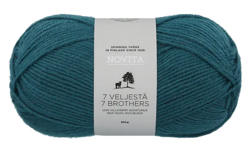 Novita 7 Veljestä 100g -185 spell