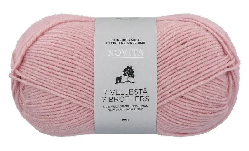 Novita 7 Veljestä 100g -053 berry porridge
