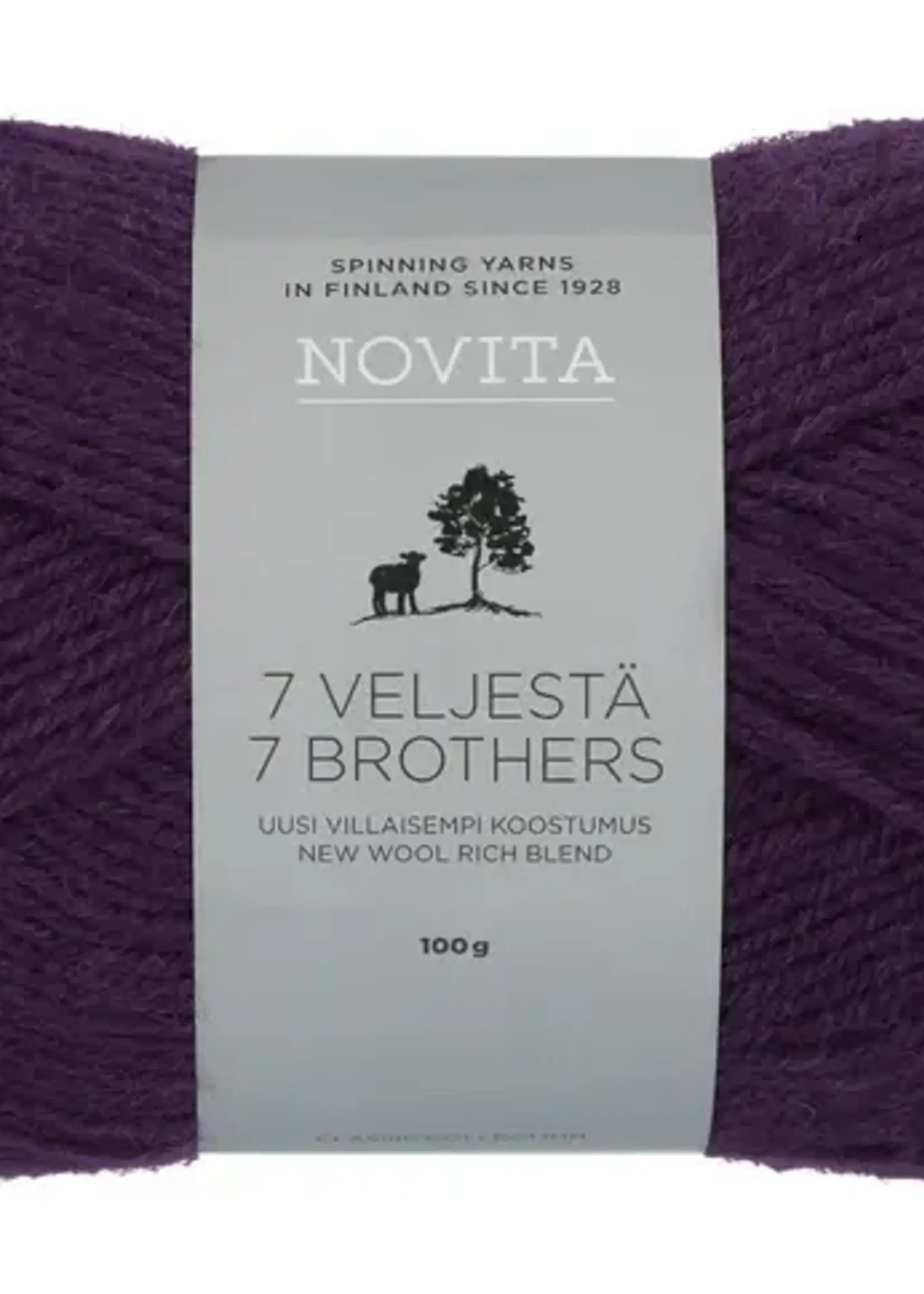 Novita 7 Veljestä 100g -777 crocus