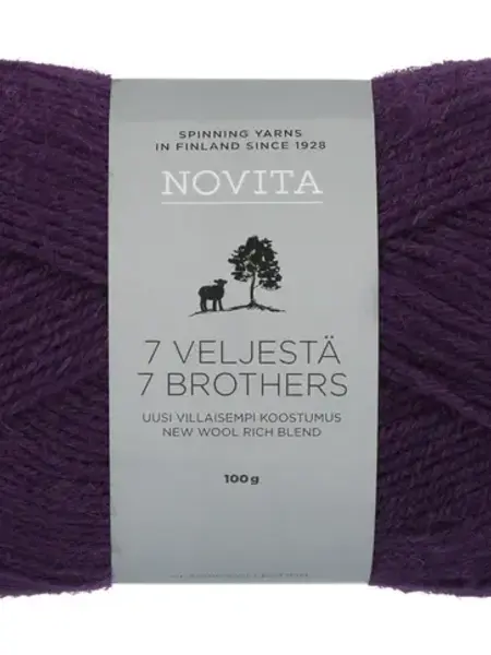 Novita 7 Veljestä 100g -777 crocus