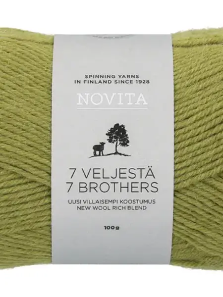 Novita 7 Veljestä 100g -330 artichoke