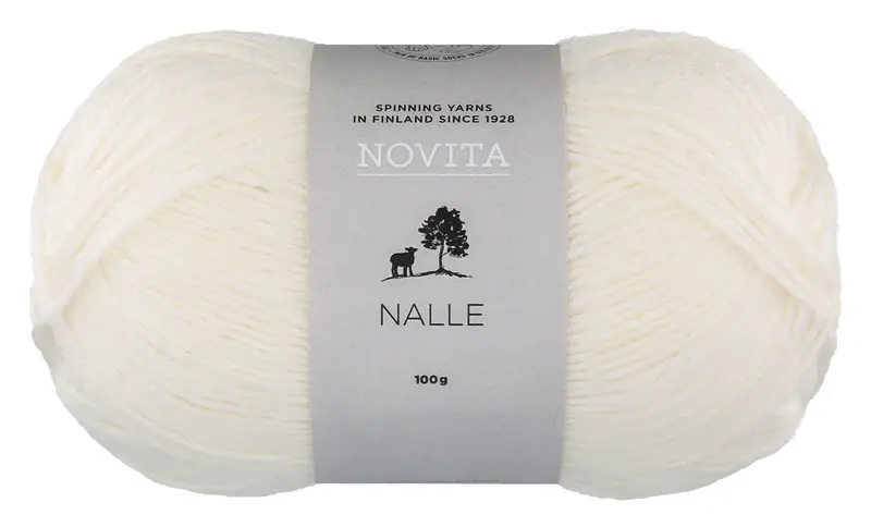 Novita Nalle 100g -011 white