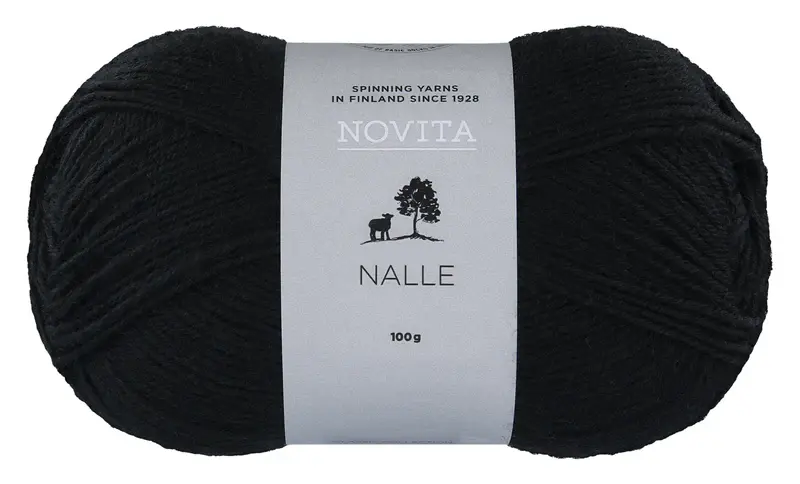 Novita Nalle 100g -099 black