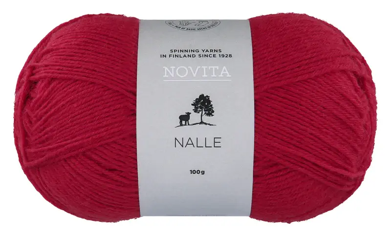 Novita Nalle 100g -523 lingonberry