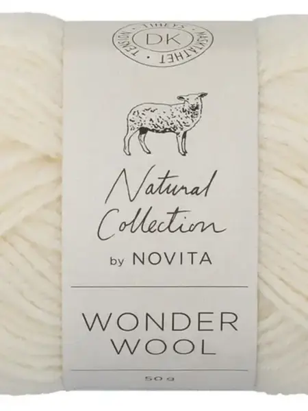 Novita Wonder Wool DK 50g -017 foam