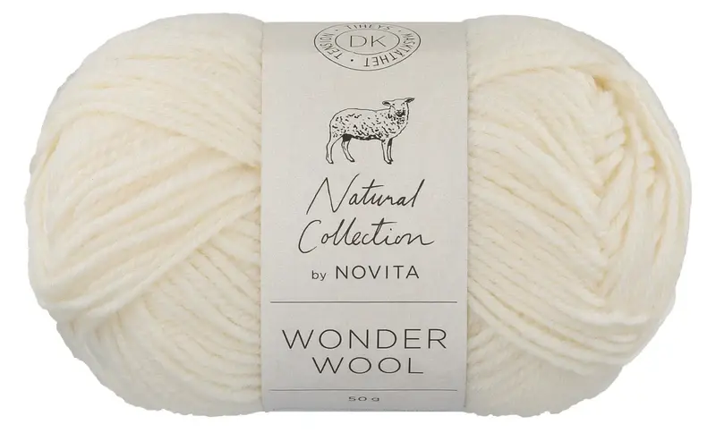 Novita Wonder Wool DK 50g -017 foam