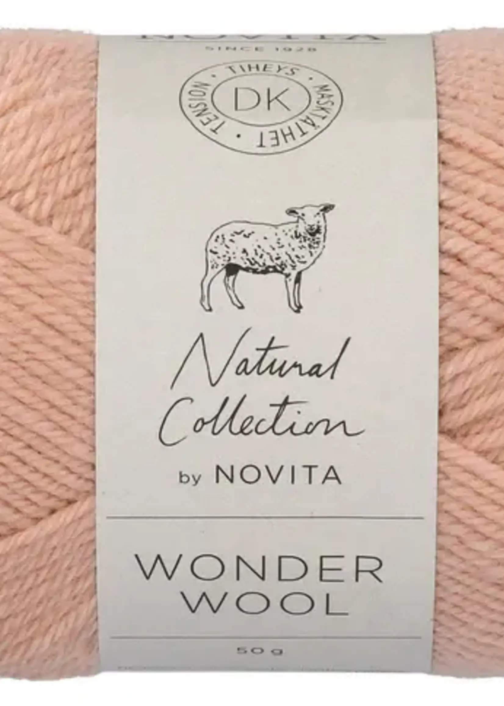 Novita Wonder Wool DK 50g -Novita -609 powder