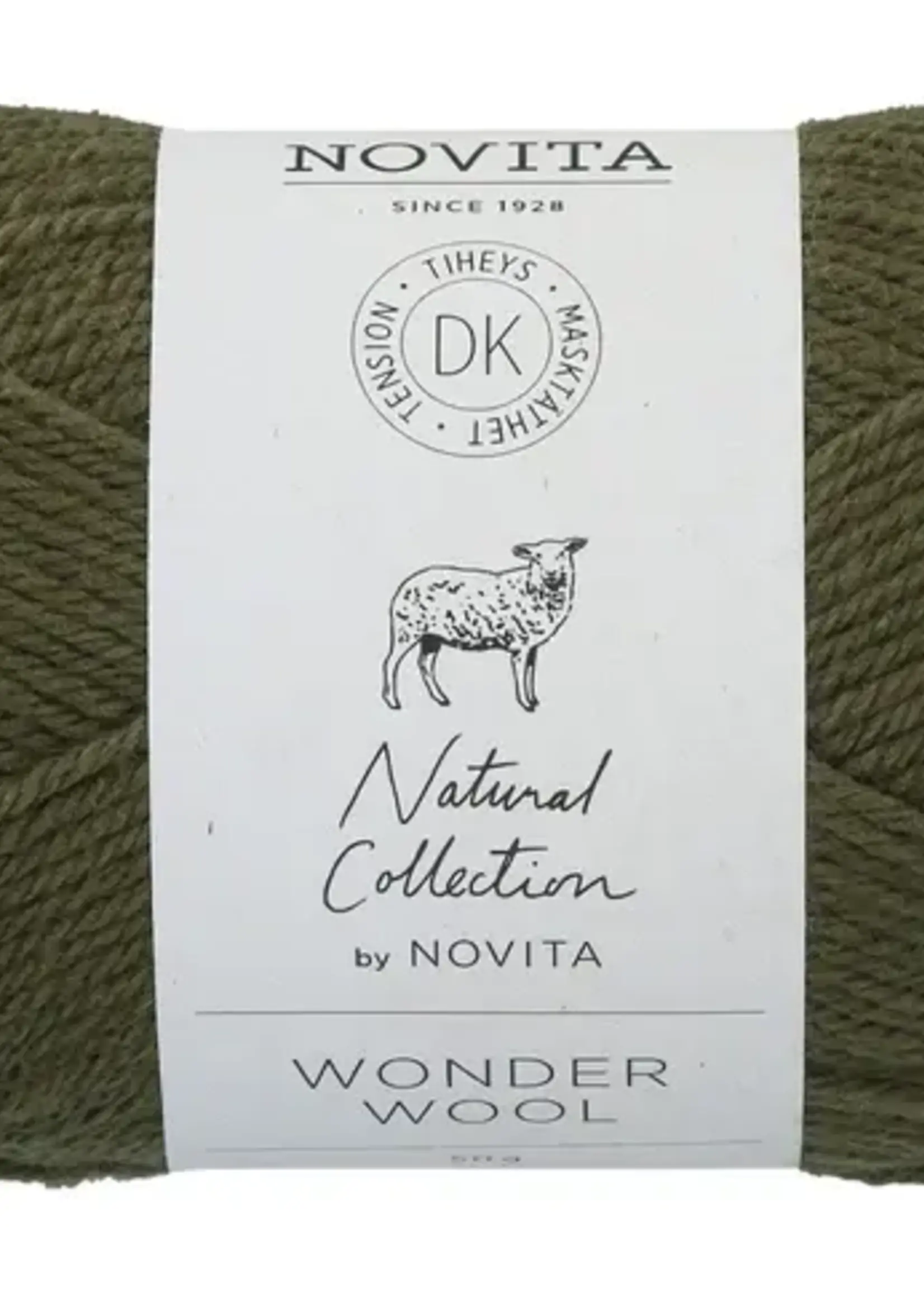 Novita Wonder Wool DK 50g -Novita -392 nature
