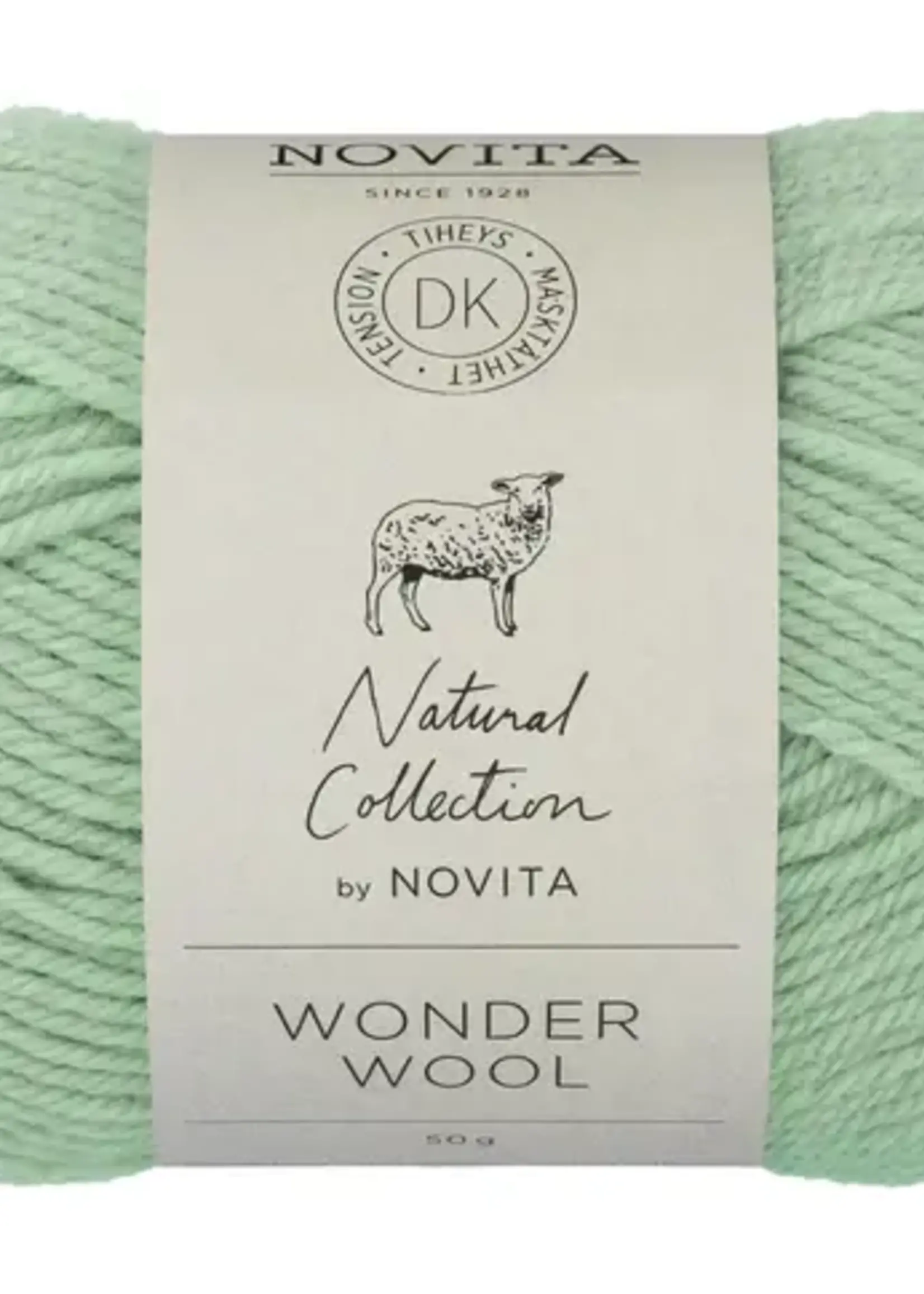 Novita Wonder Wool DK 50g -Novita -308 jade