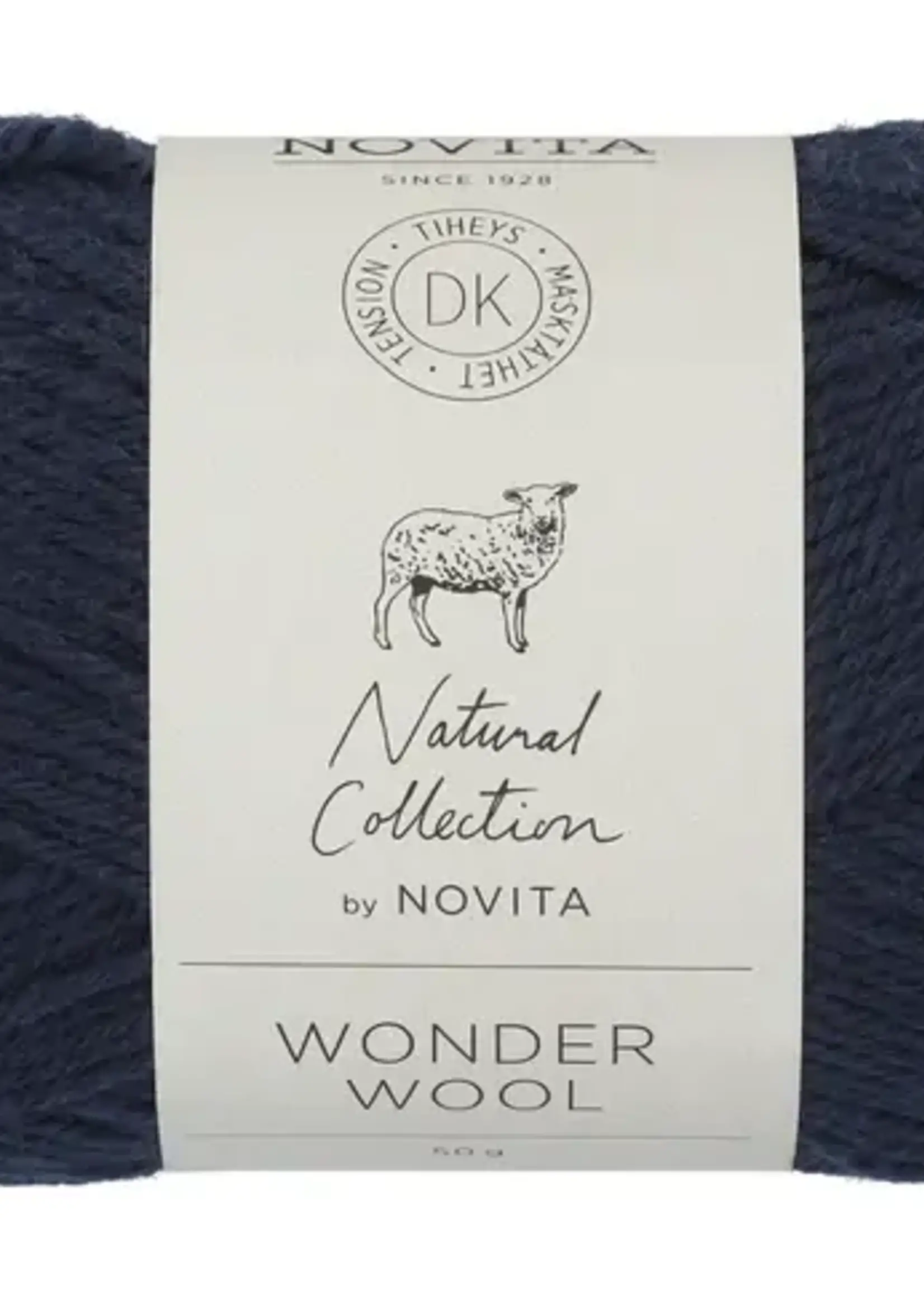 Novita Wonder Wool DK 50g -Novita -163 twilight