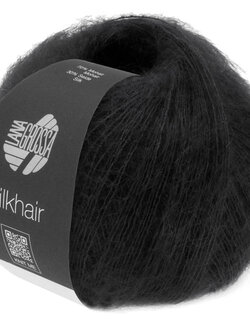 Lana Grossa Silkhair -014 zwart