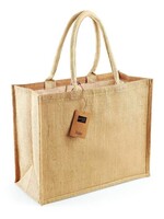 Jute draagtas 33x42x19 - natuurlijk