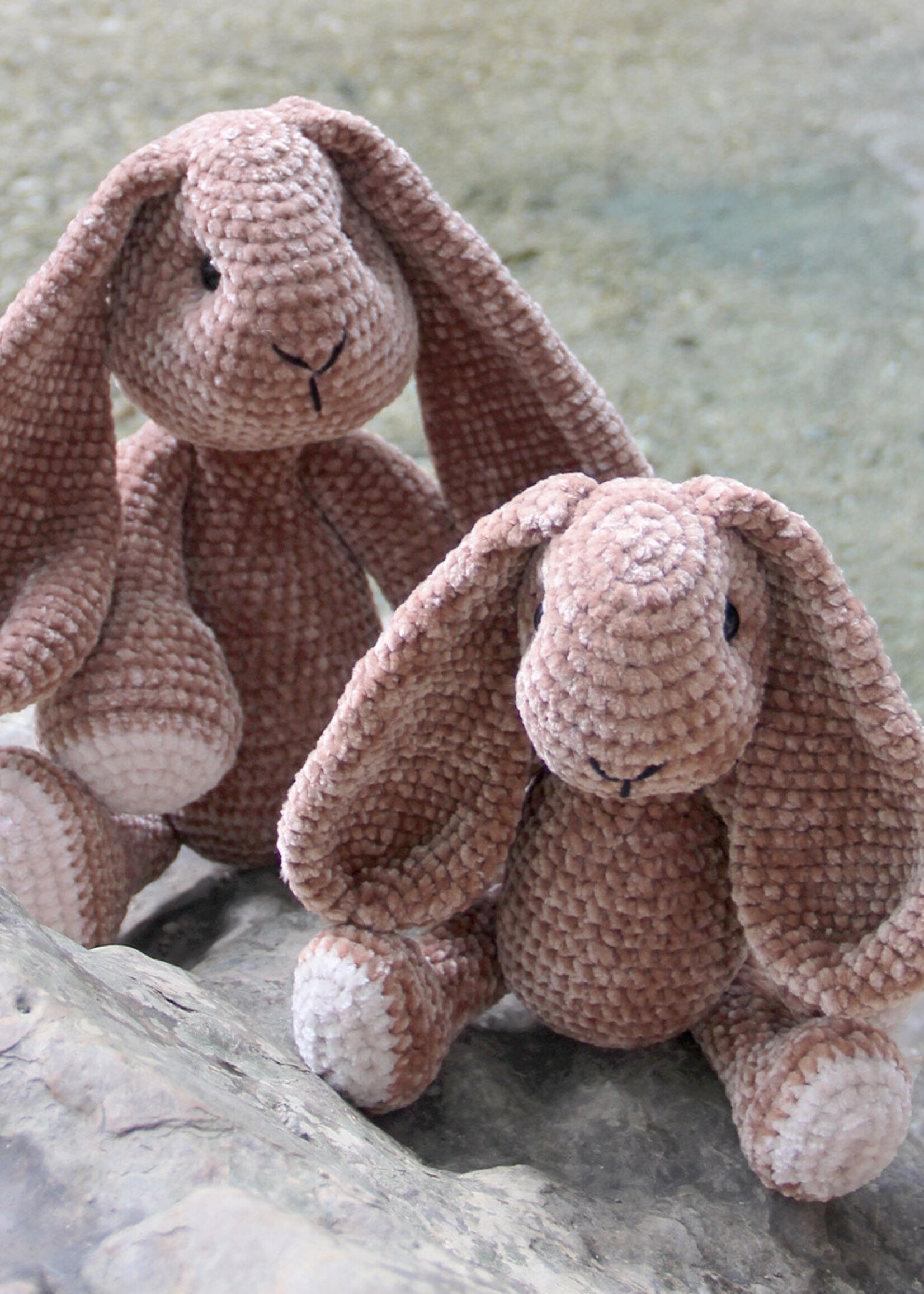 GoHandmade Haakpakket -Bunny friend - Big - H 37cm