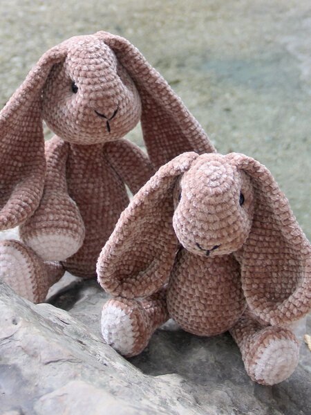 GoHandmade Haakpakket -Bunny friend - Big - H 37cm