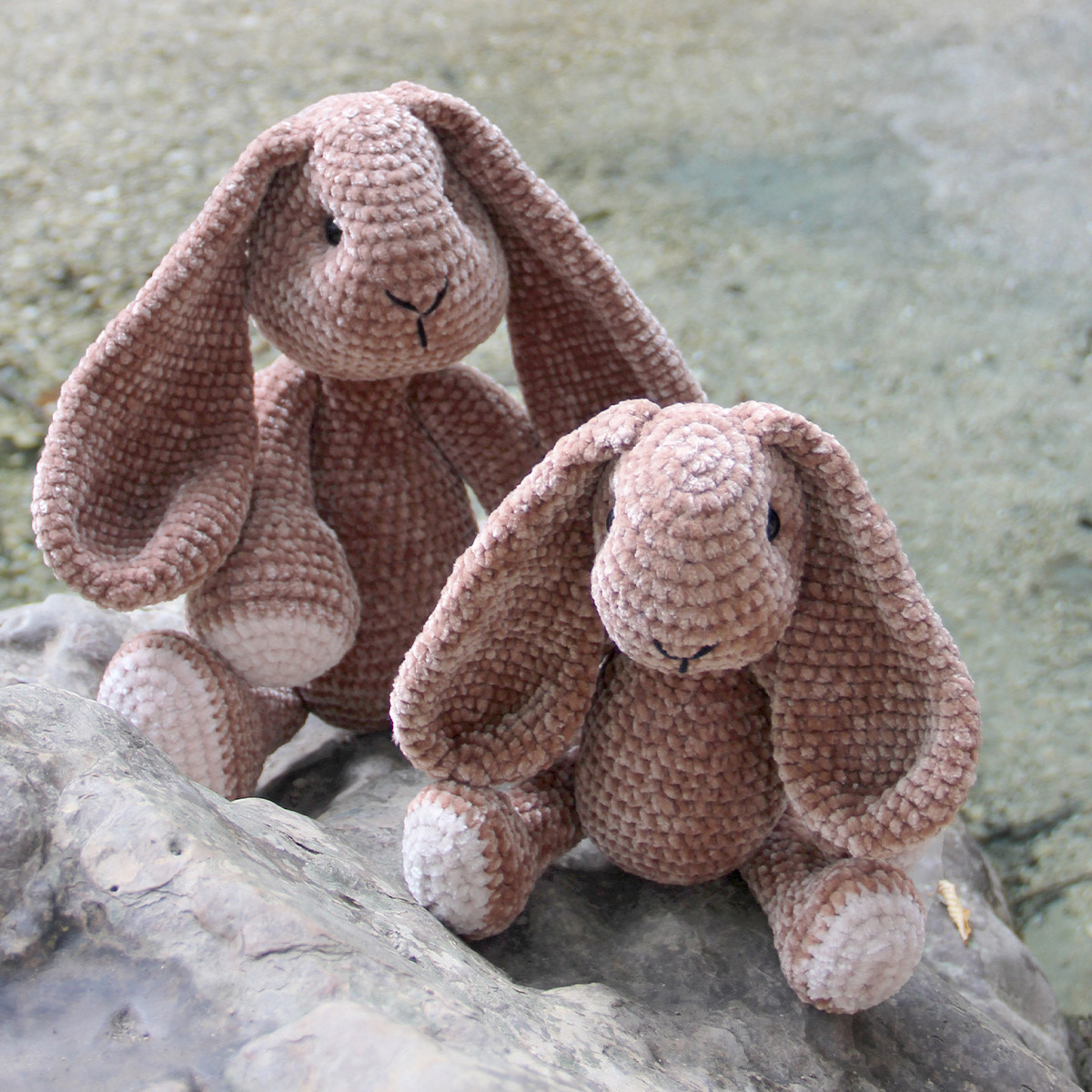GoHandmade Haakpakket -Bunny friend - Big - H 37cm