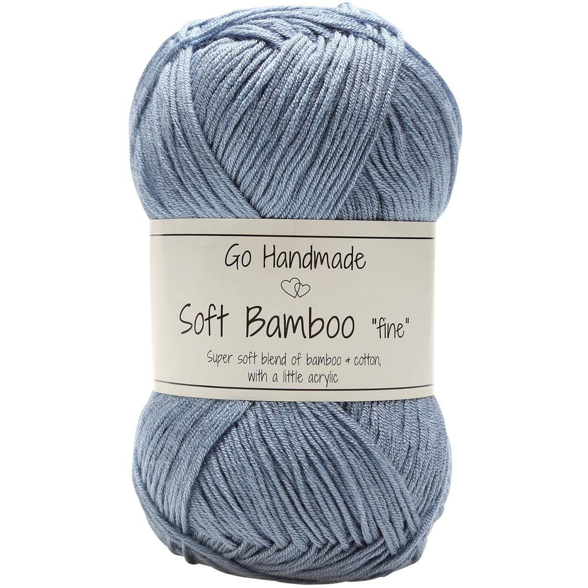 GoHandmade Soft Bamboo "fine" jeans blue
