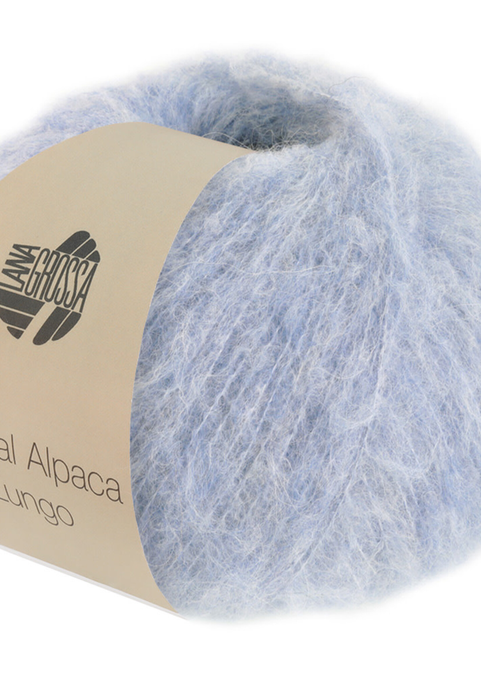 Lana Grossa Natural Alpaca Lungo - Lana Grossa -06 licht blauw