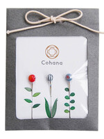 Cohana Cohana Glaskopspelden assortiment Kerst