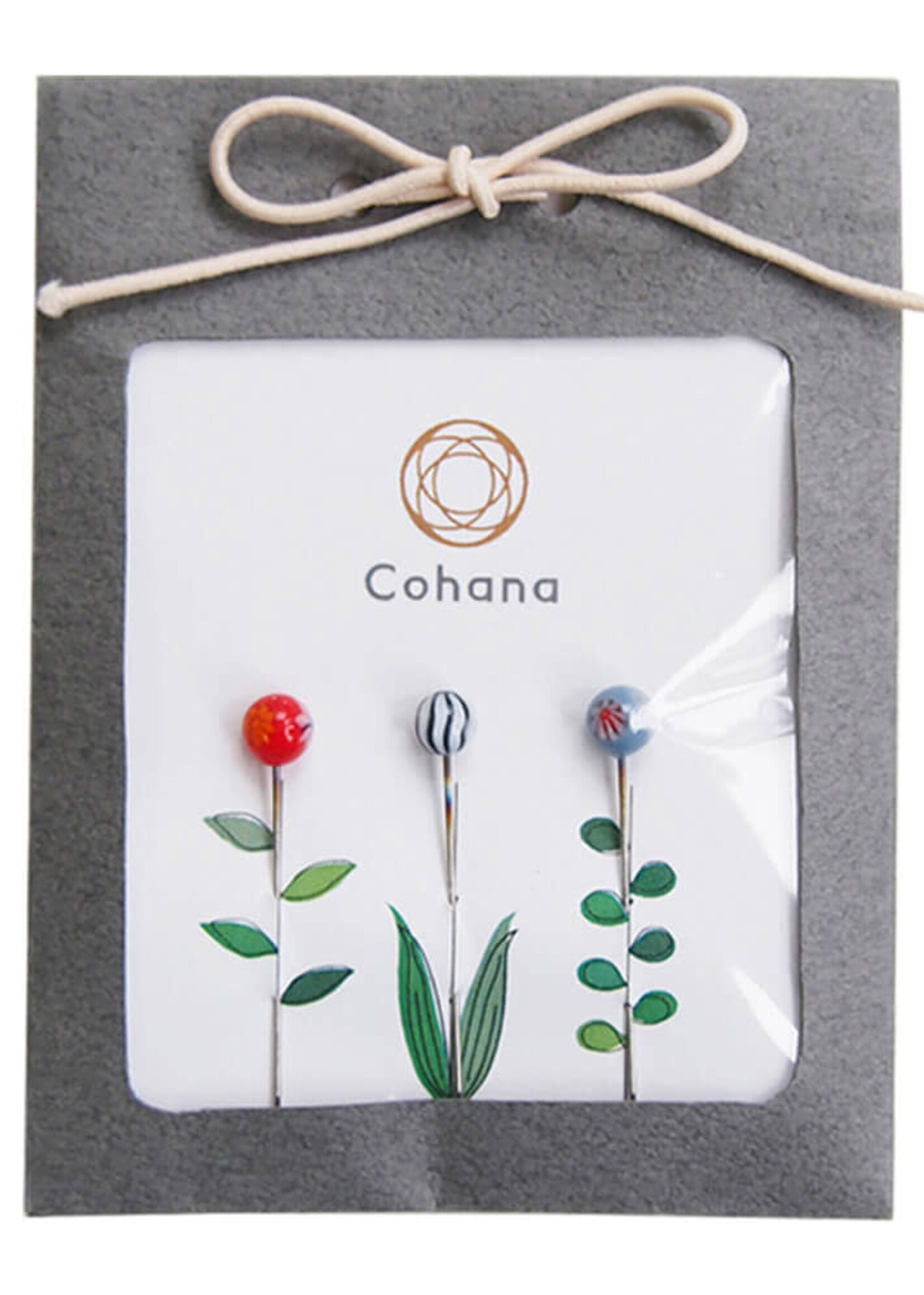 Cohana Cohana Glaskopspelden assortiment Kerst