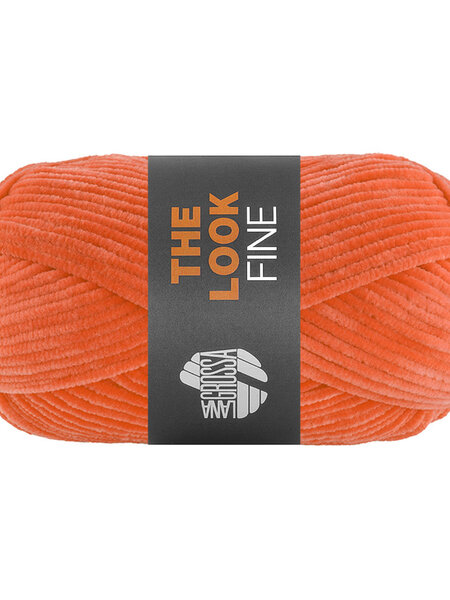 Lana Grossa The Look Fine -103 neonoranje