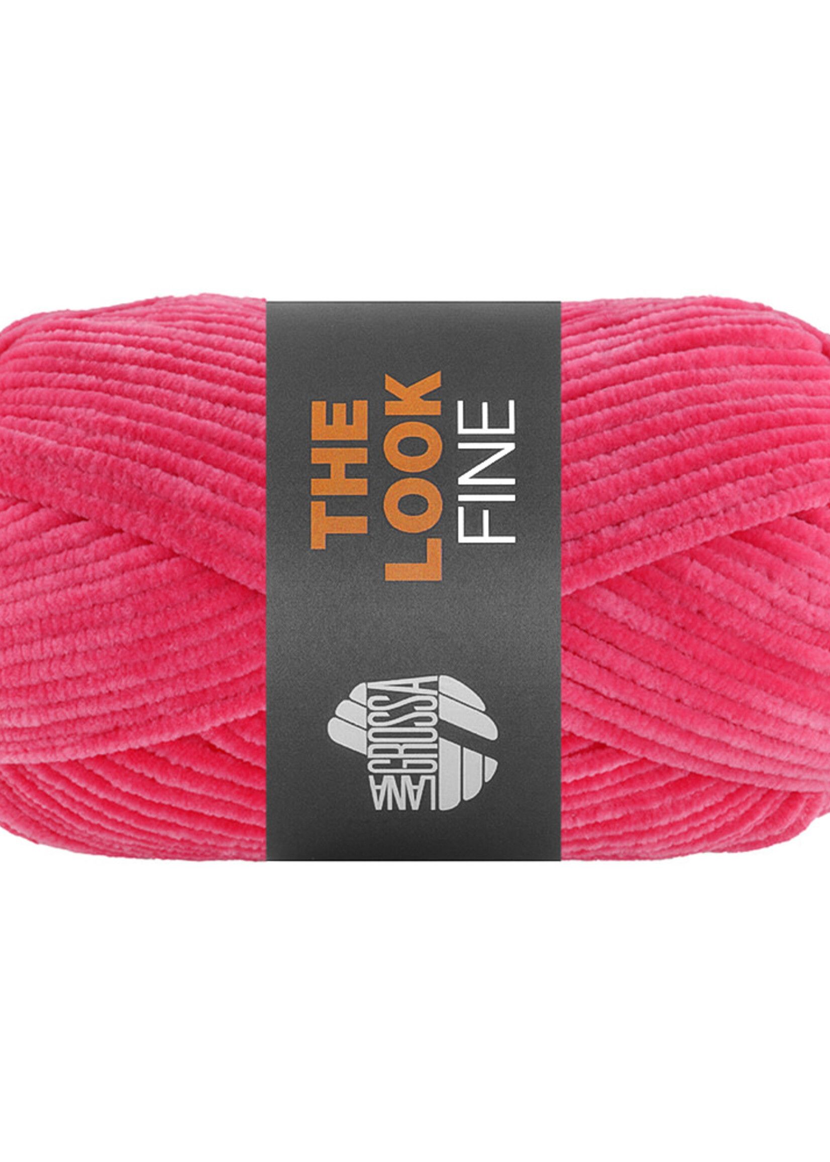 Lana Grossa The Look Fine - 113 zuurstokroze