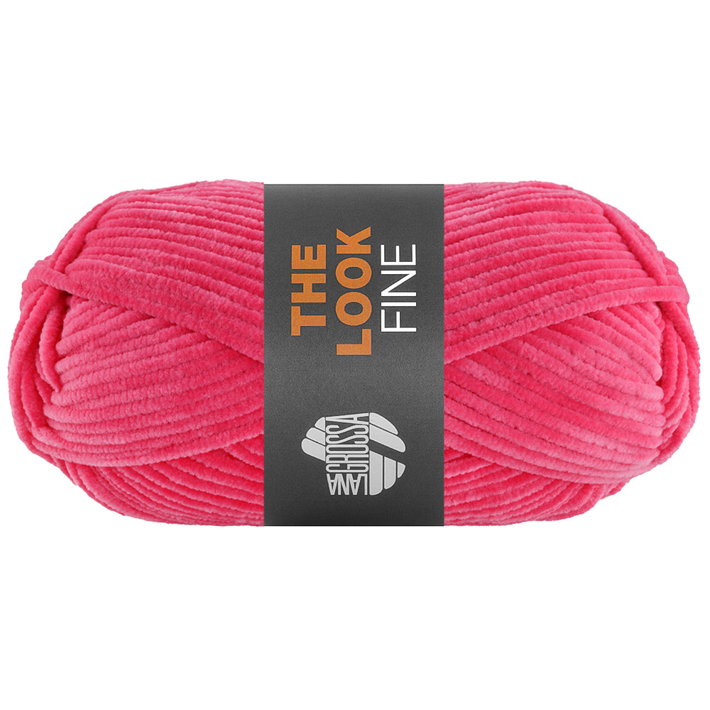 Lana Grossa The Look Fine - 113 zuurstokroze