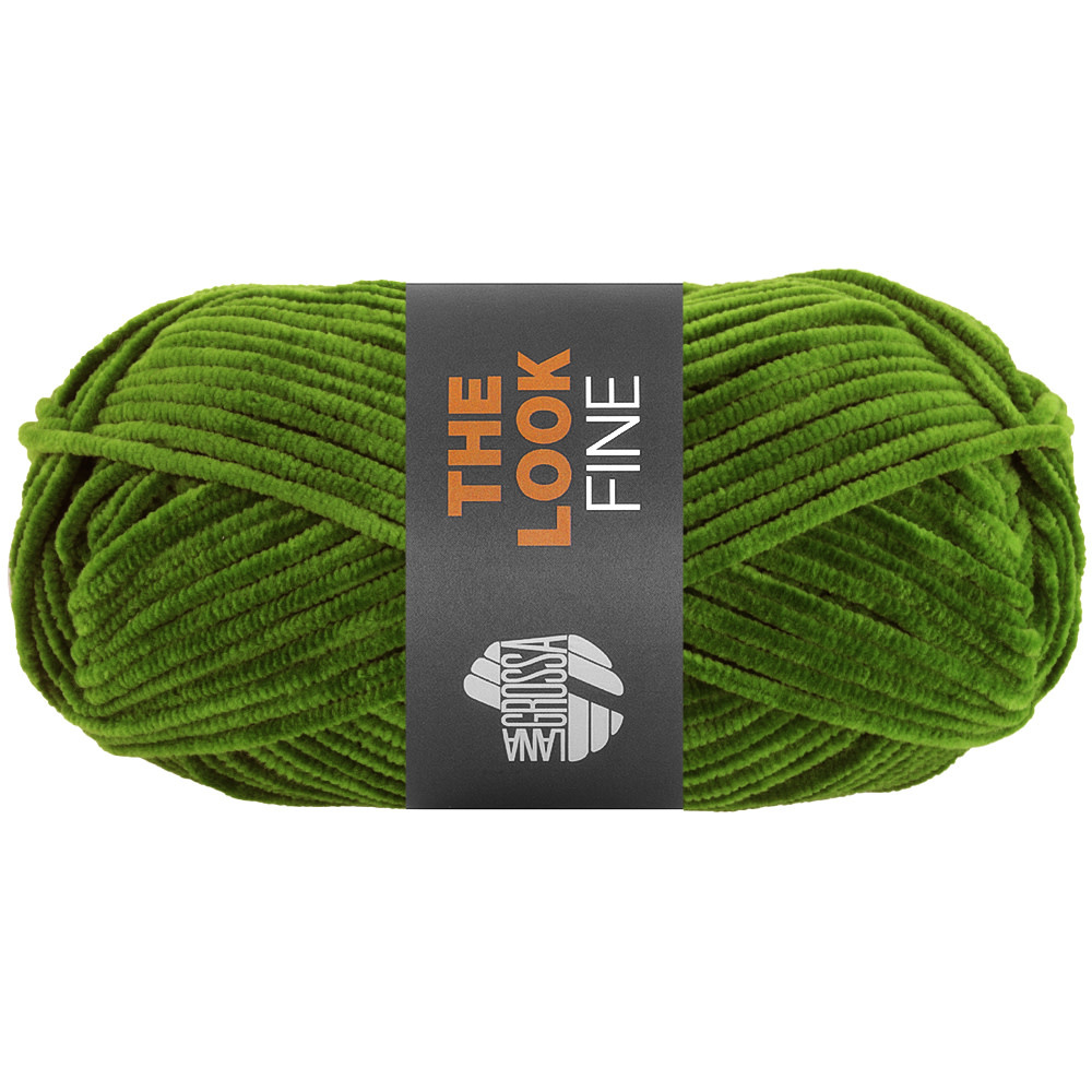 Lana Grossa The Look Fine - 120 bladgroen