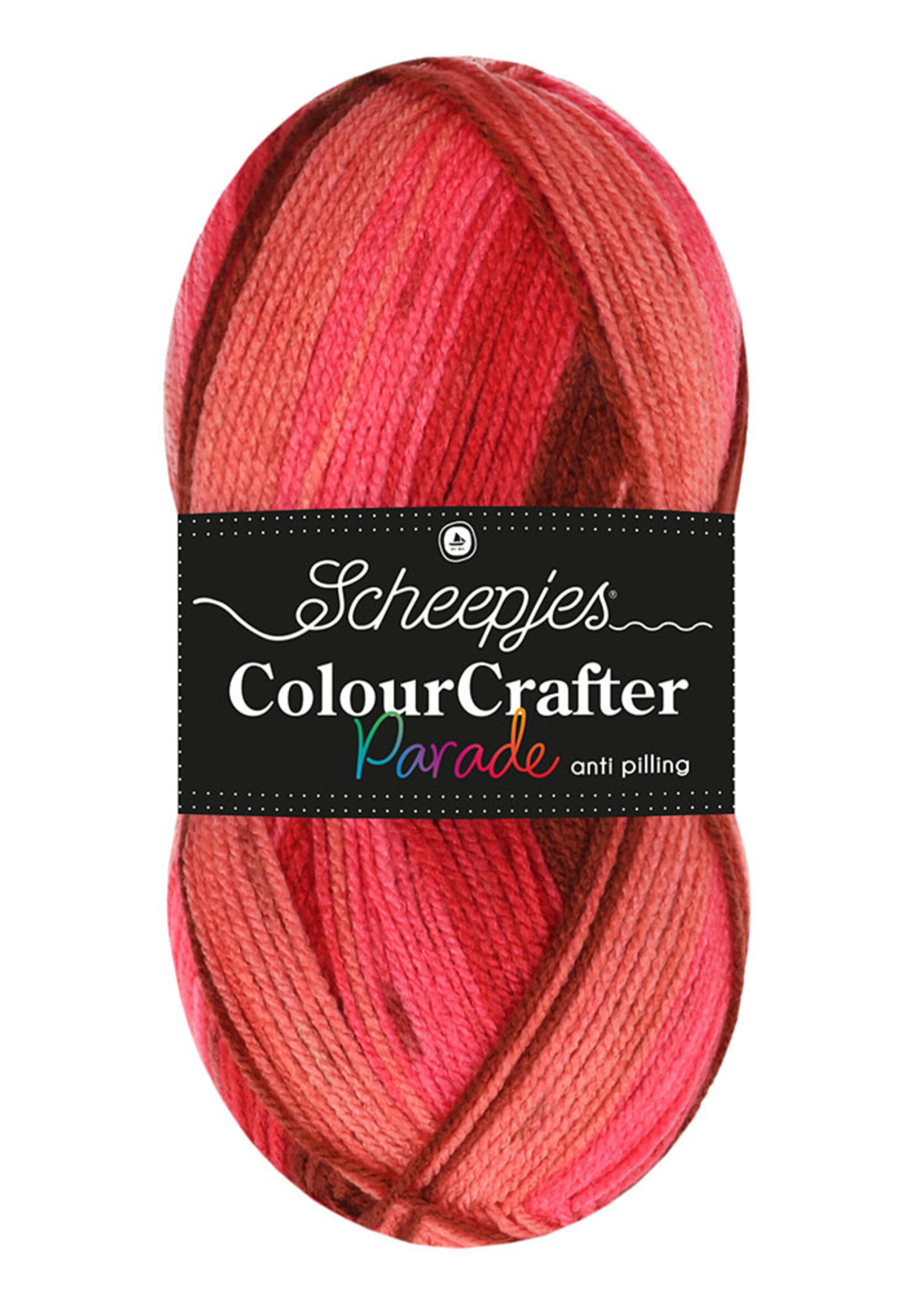 Scheepjes Colour Crafter Parade -Scheepjes -401 Red Blend