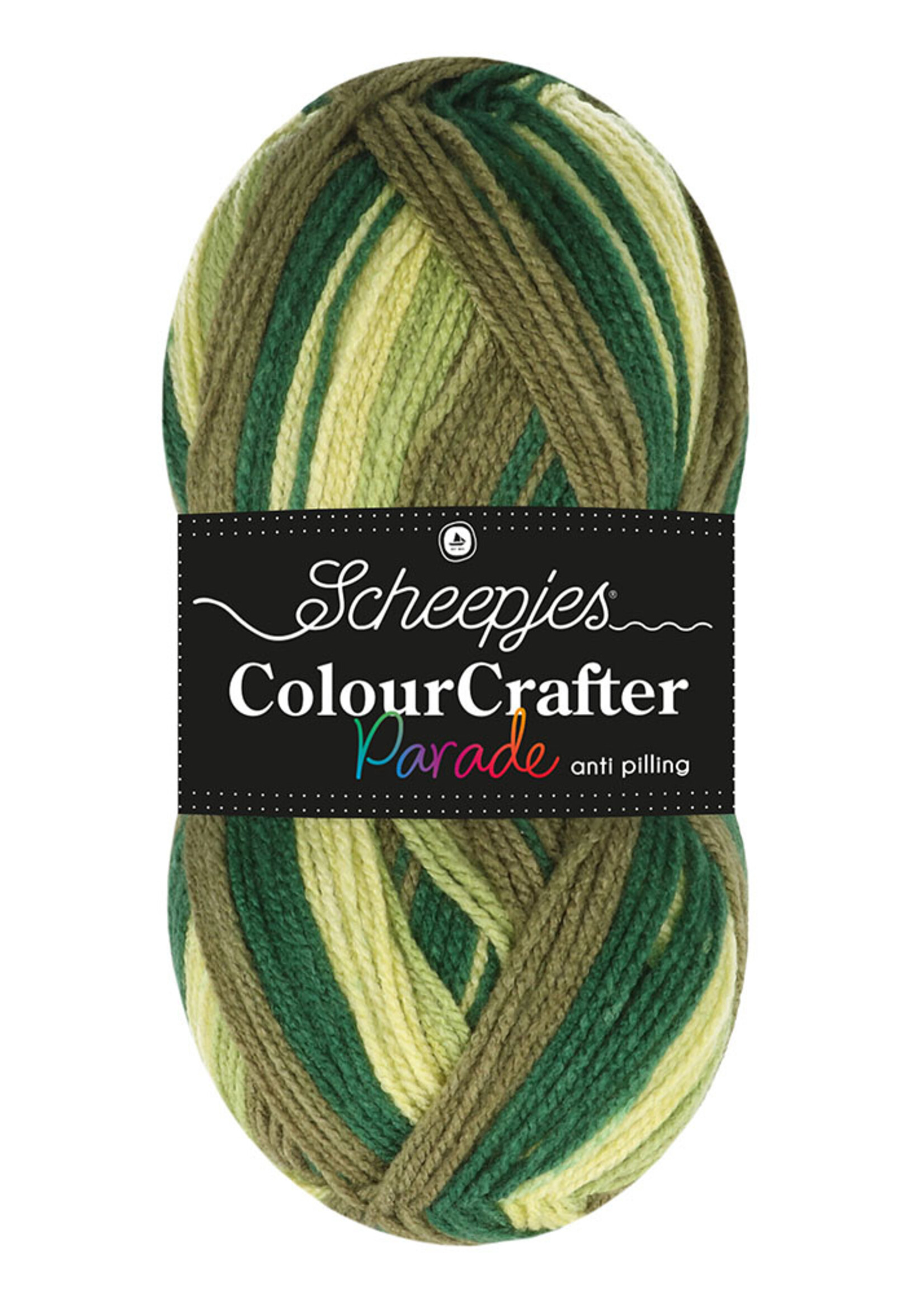 Scheepjes Colour Crafter Parade -Scheepjes -404 Green Blend