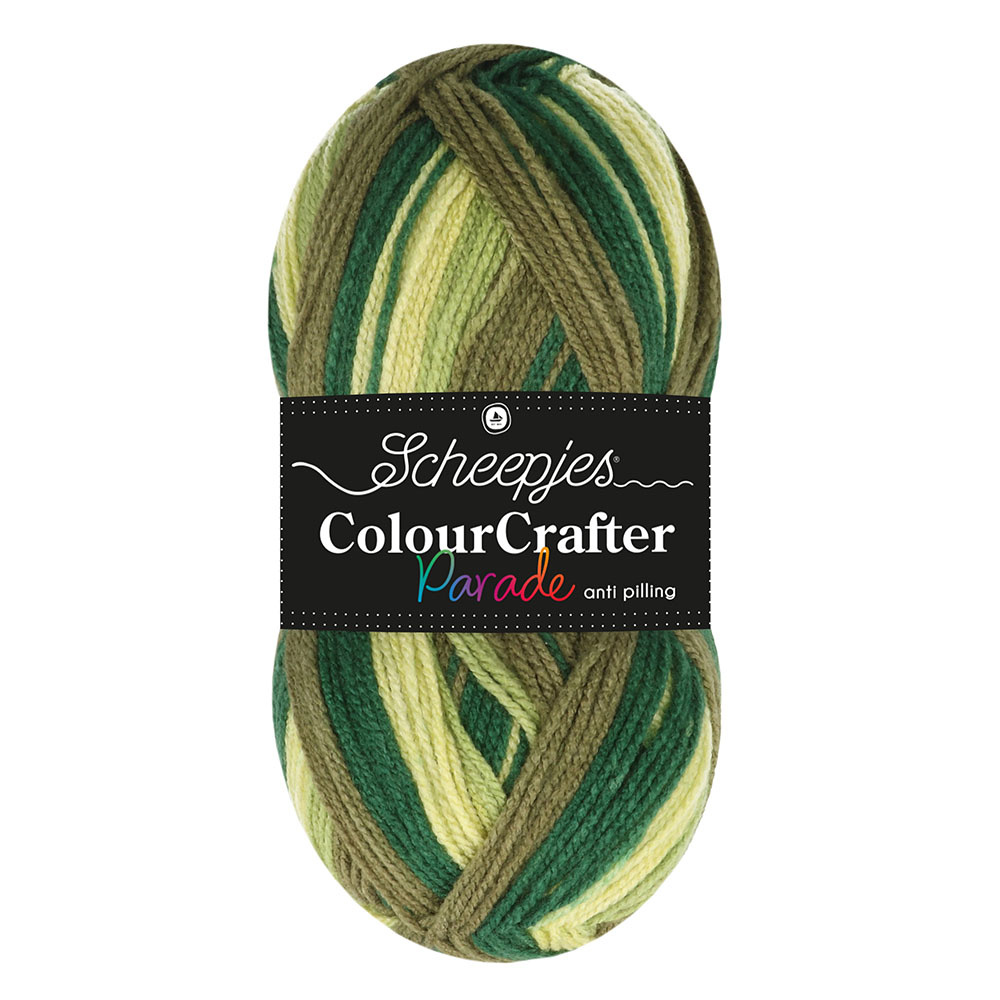 Scheepjes Colour Crafter Parade -Scheepjes -404 Green Blend