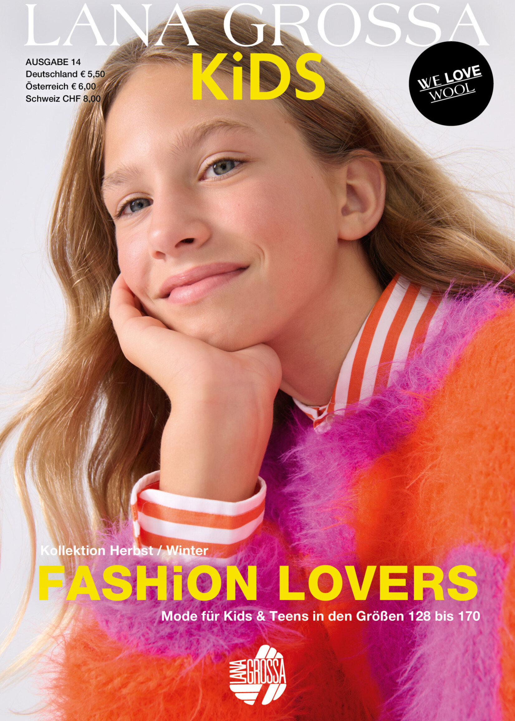Lana Grossa Kids Pocket No. 14 - Tijdschrift (DE) + Beschrijvingen (NL)