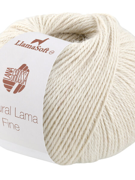 Lana Grossa Natural Lama Fine -109 natuur25%