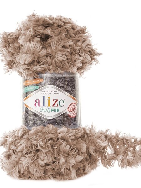 Puffy Fur- Alize - 6104 Camel
