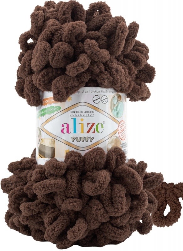 Puffy - Alize -493 Dark Brown