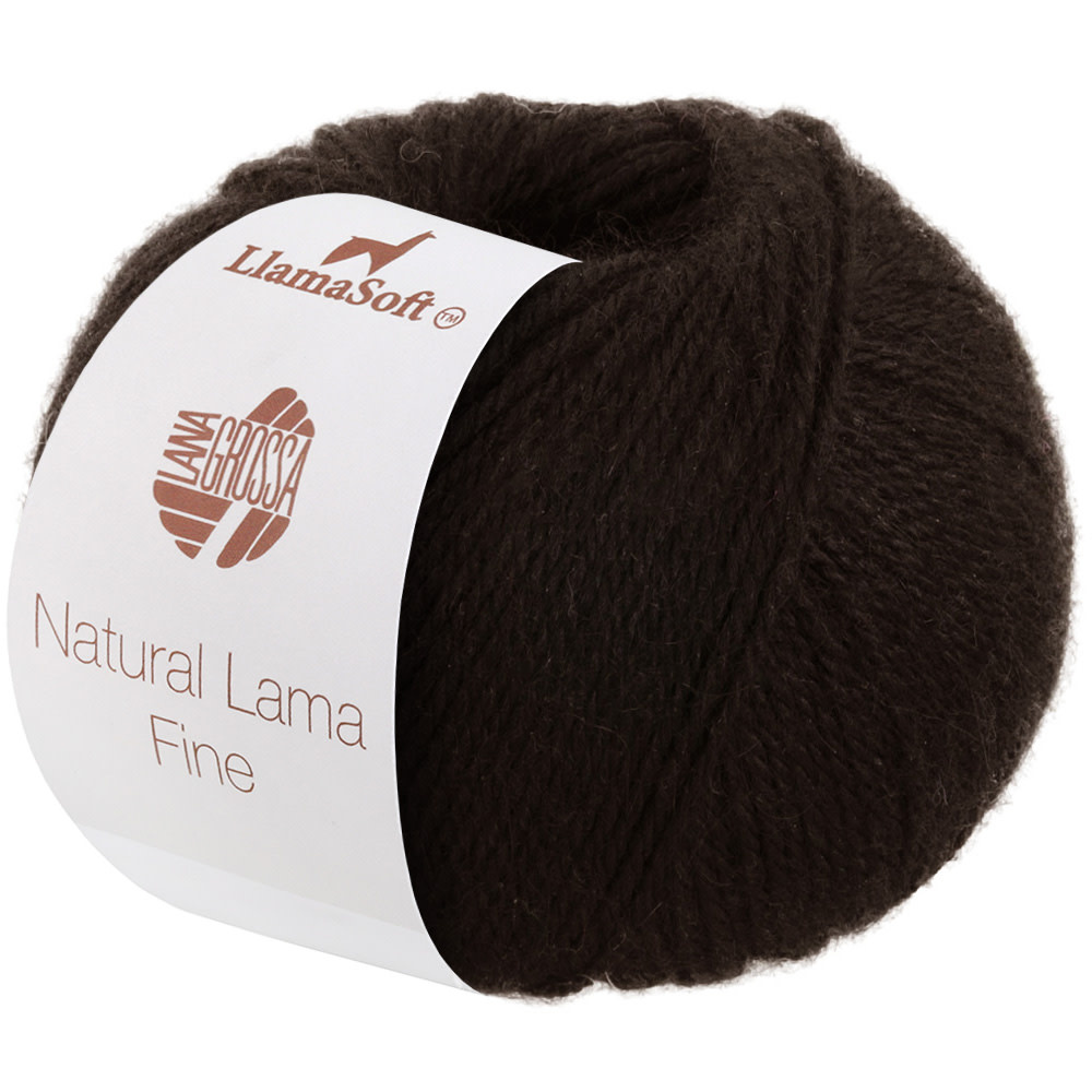 Lana Grossa Natural Lama Fine -116 mokka25%