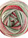 Lana Grossa Gomitolo Christmas Edition -111 bes/donker rood/licht rood/ecru/zachtgroen/midden groen/grijs groen/donker groen
