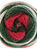 Lana Grossa Gomitolo Christmas Edition Lurex -116 briljantrood/donker rood/donker groen/ecru/witgroen/Wit rood