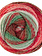 Lana Grossa Gomitolo Christmas Edition Lurex -117 groen rood/grijs groen/briljantrood/licht rood/tomaatrood/donker rood/ecru