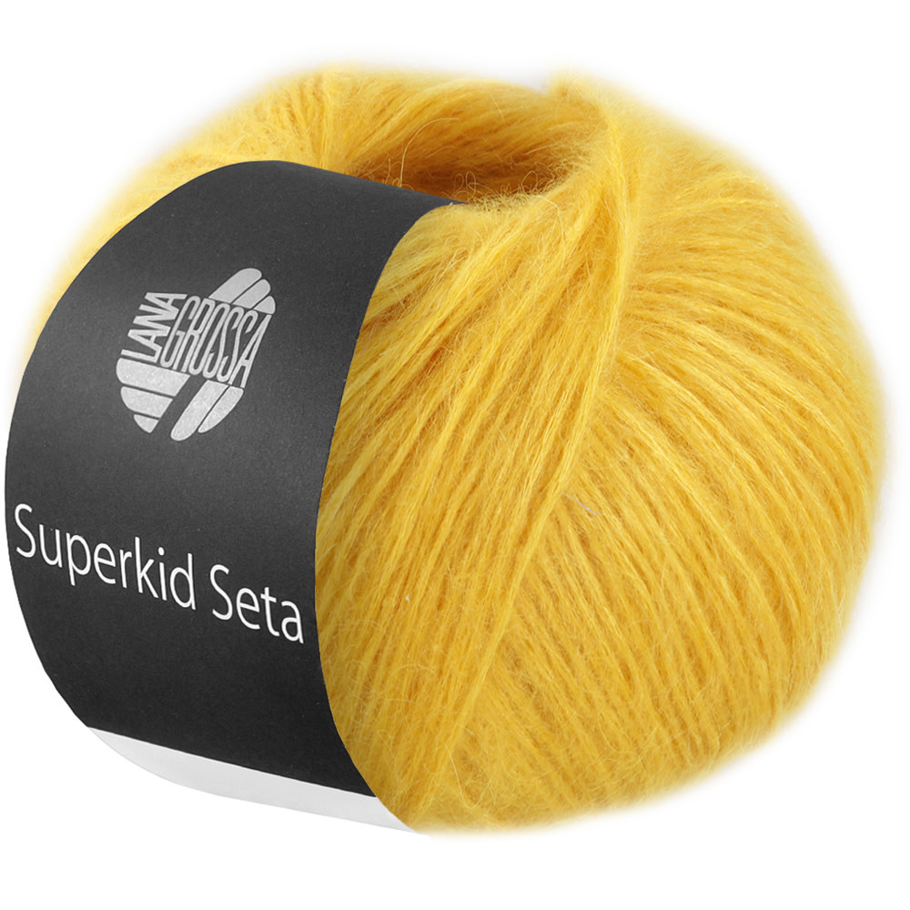 Lana Grossa Superkid Seta - Lana Grossa 14 geel30%