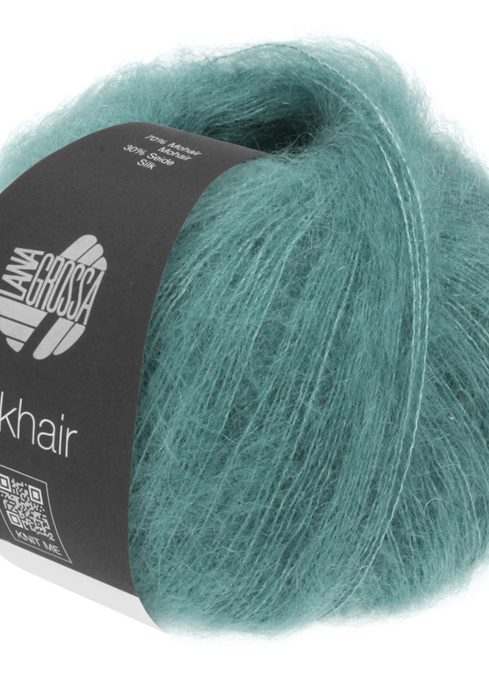 Lana Grossa Silkhair -155 zeegroen