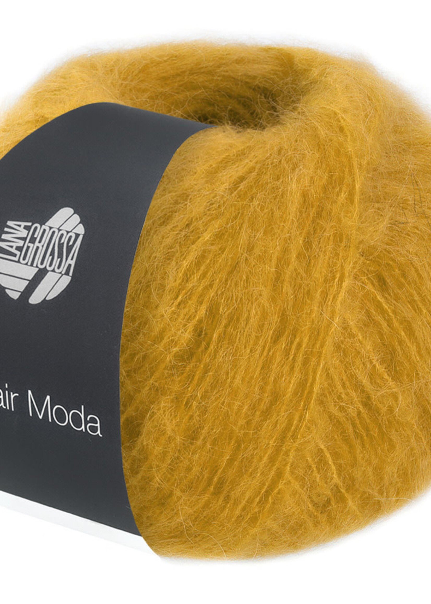 Lana Grossa Mohair Moda - Lana Grossa 22-mosterd geel