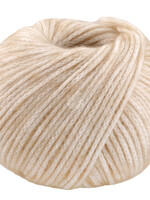 Lana Grossa Twinny 01-licht beige/zandbeige