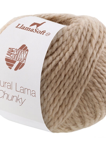 Lana Grossa Natural Lama Chunky 10-licht beige252%
