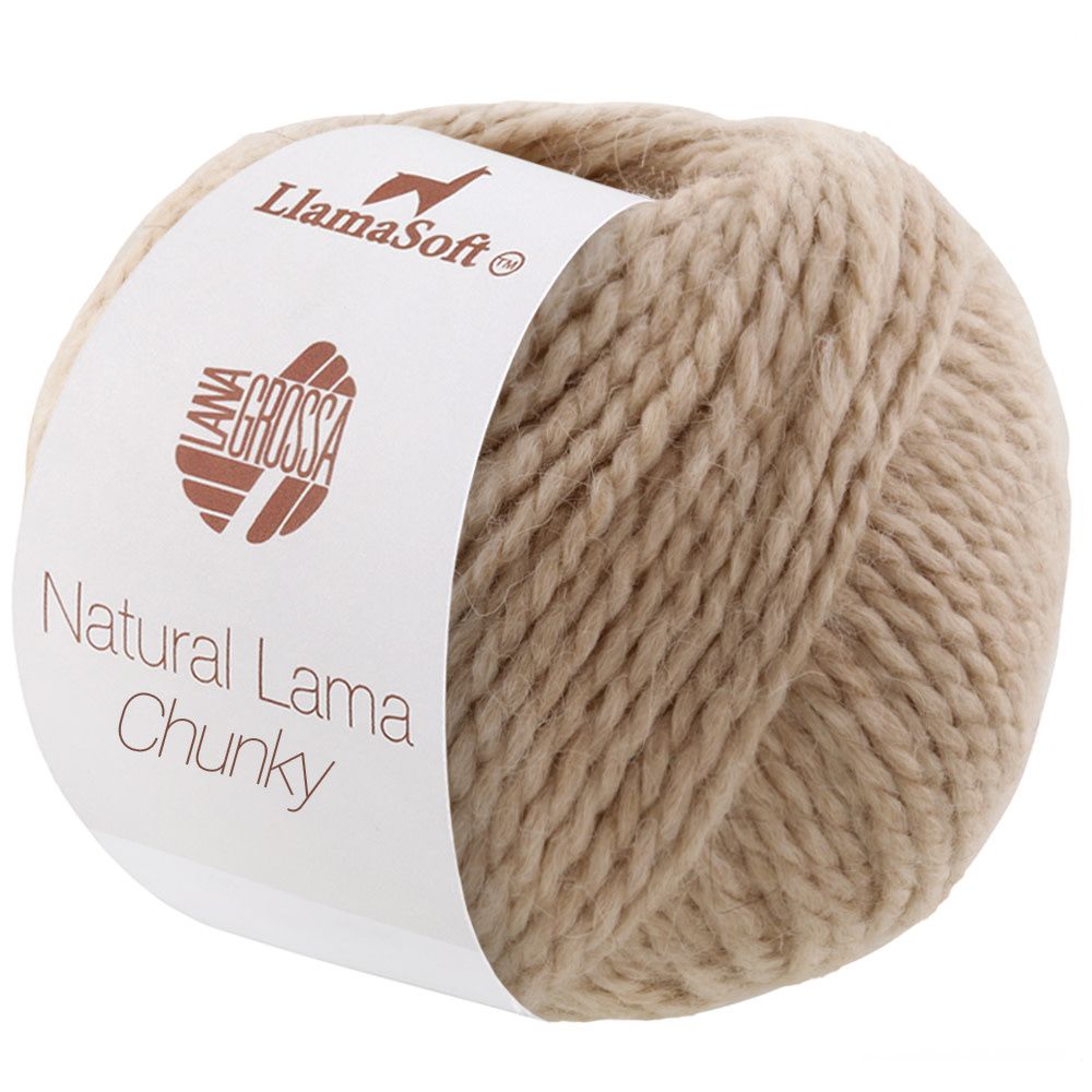 Lana Grossa Natural Lama Chunky 10-licht beige252%
