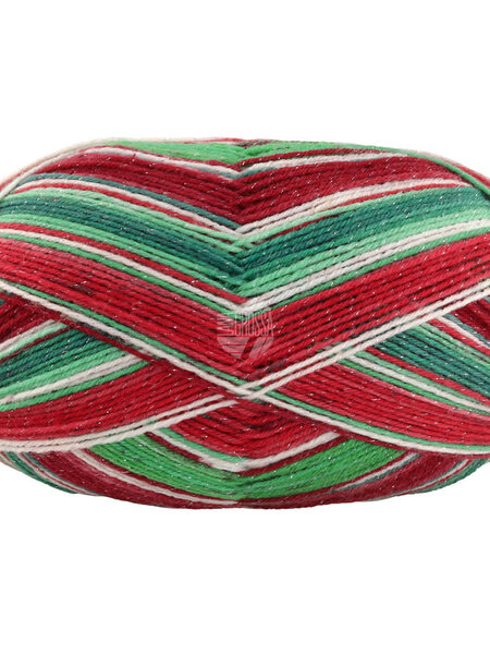 Lana Grossa Meilenweit 100g merino christmas Lurex - Lana Grossa -6796