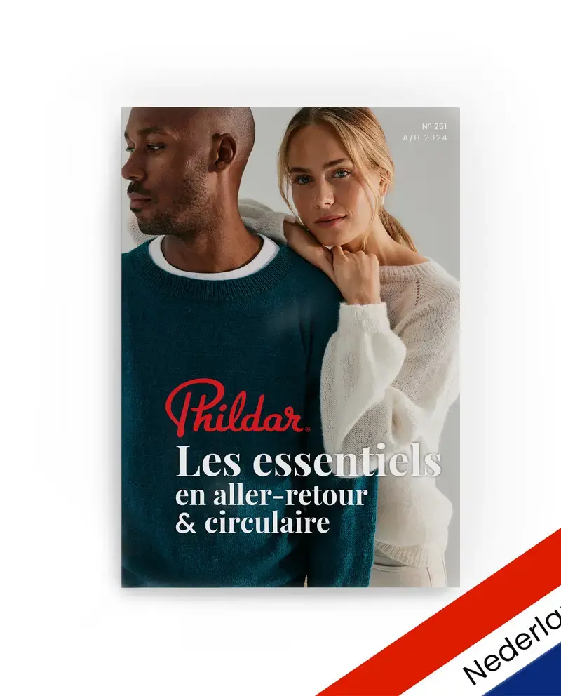 Phildar Phil 251 Heen en weer en in het rond gebreide essentials