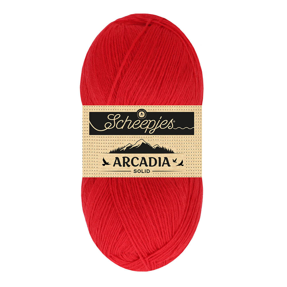 Scheepjes Scheepjes Arcadia Solid -808 Red Beach