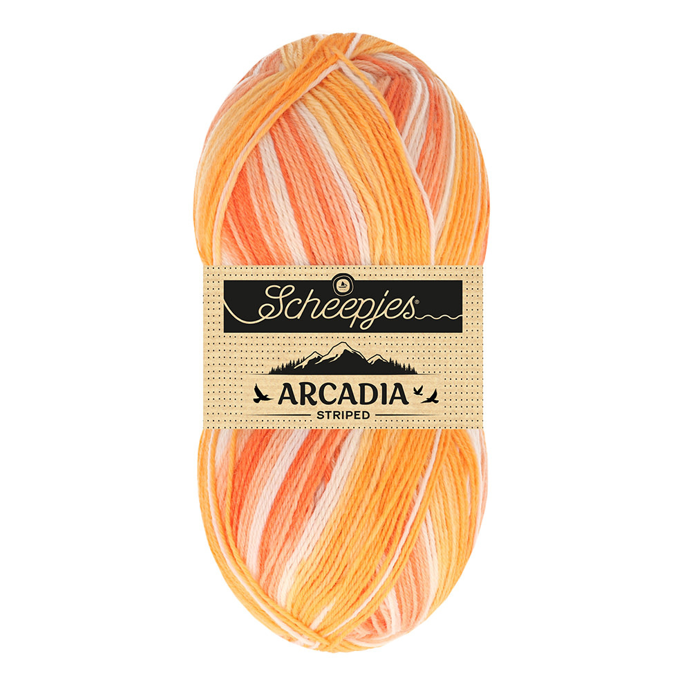 Scheepjes Scheepjes Arcadia Striped -  912 Sunburst