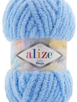 Softy Mega - Alize -040 Light Blue