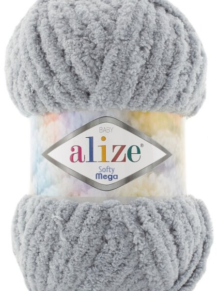 Softy Mega - Alize -428 Grey